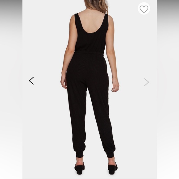 Dex Ribbed Sleeveless Jumpsuit - Picture 2 of 6